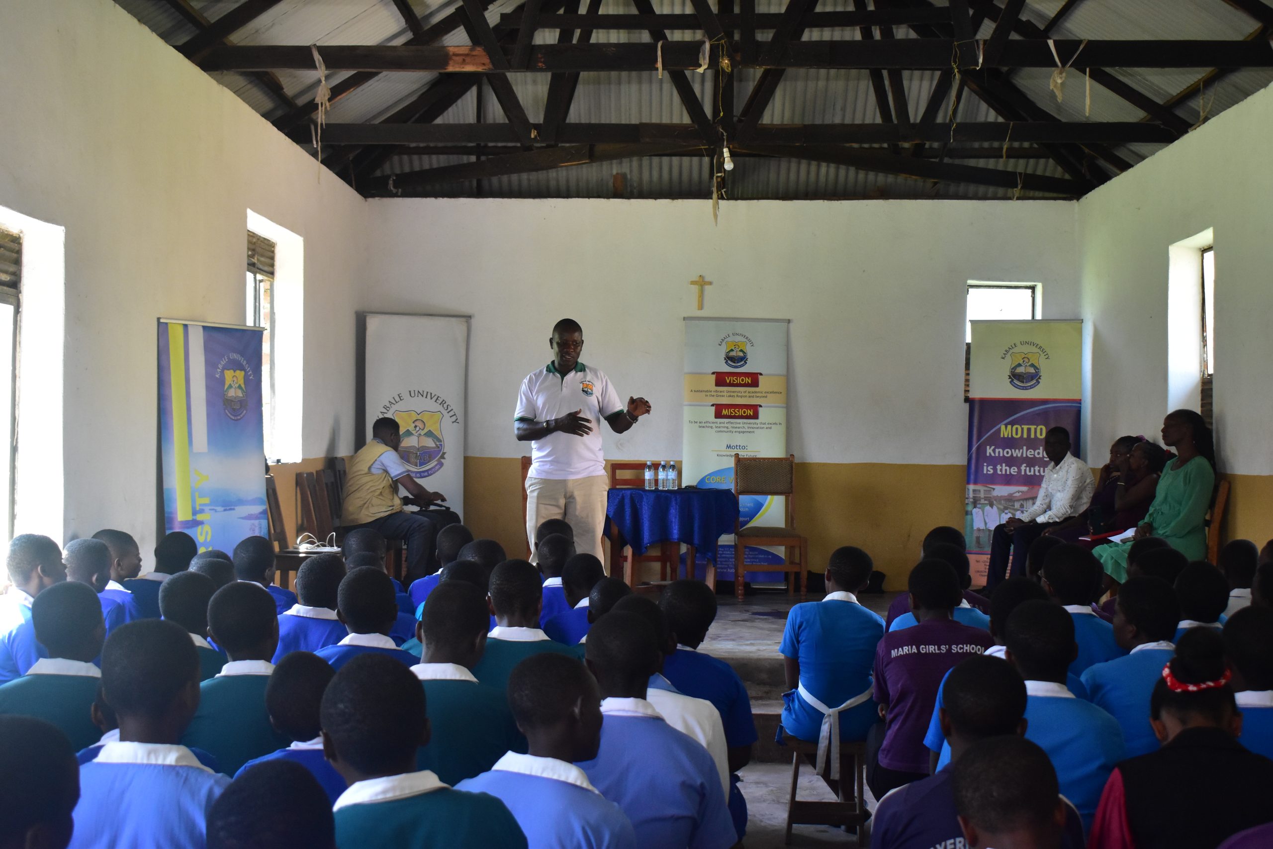 Kabale University Conducts Career Guidance Session at Maria Girls’ Centenary Secondary School, Rubirizi District