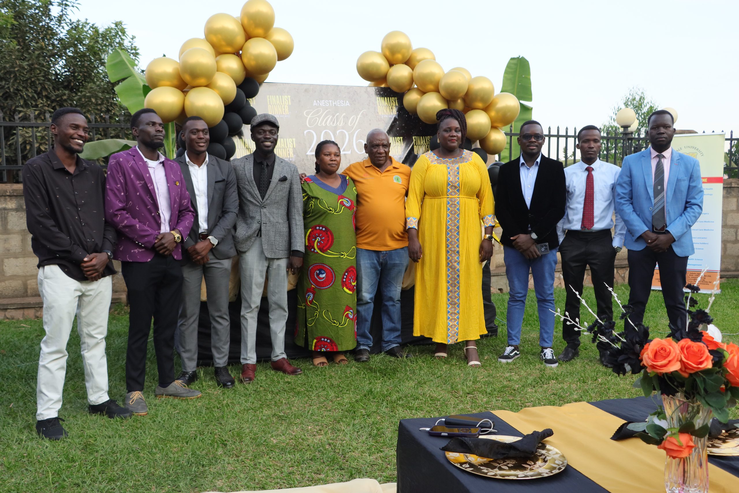 Anesthesia Class of 2026 Marks End of Academic Journey with Inspirational Dinner